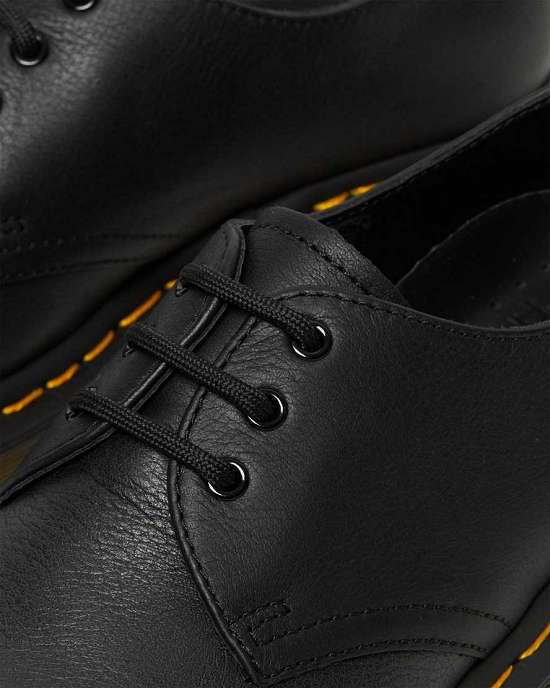 Zapatos Negros Dr. Martens 1461 Virginia Mujer Negros MX-57916